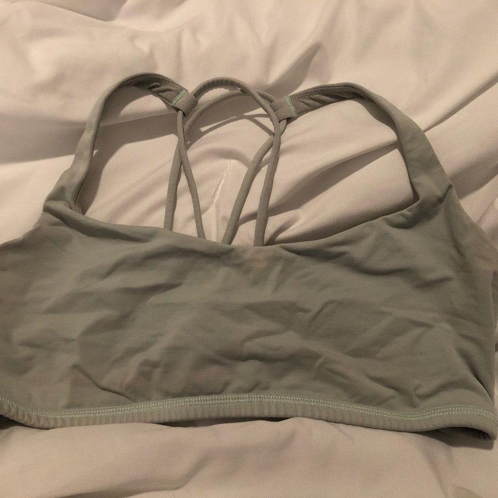 Lululemon Mint Sports Bra Size 10